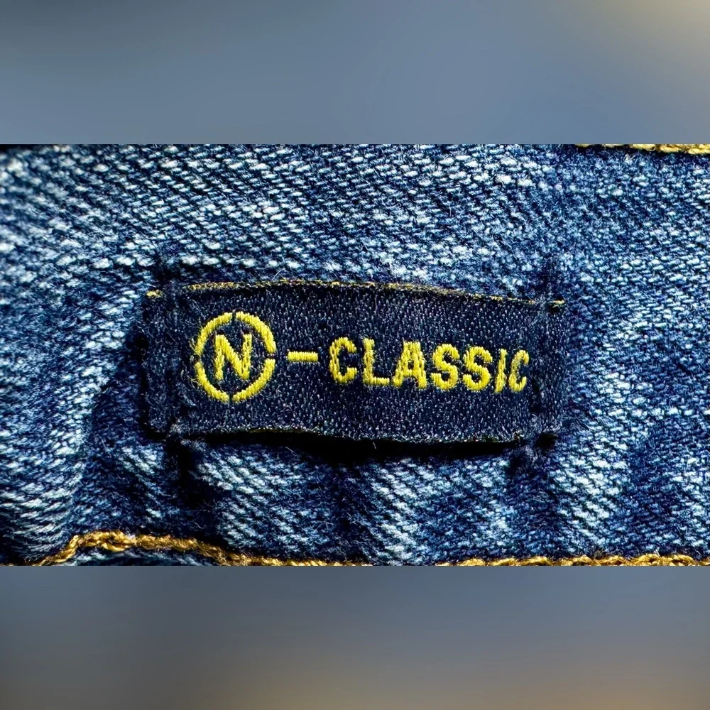 Nautica Classic Dark Blue Straight Jeans 34x30 #1316
